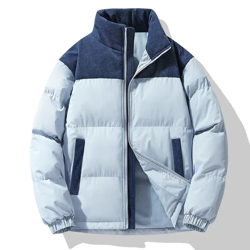 Winter Puffer Jacket – Thick Down Cotton Coat for Casual & Sporty Style