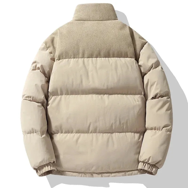 Winter Puffer Jacket – Thick Down Cotton Coat for Casual & Sporty Style