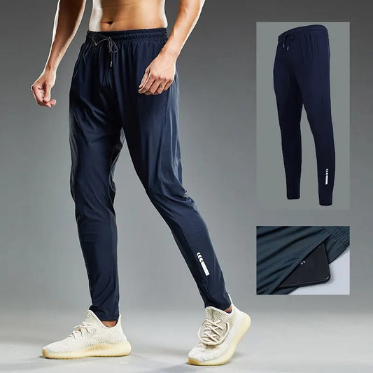 Men’s Lightweight Elastic Sport Pants – Summer Joggers for Running, Training & Gym